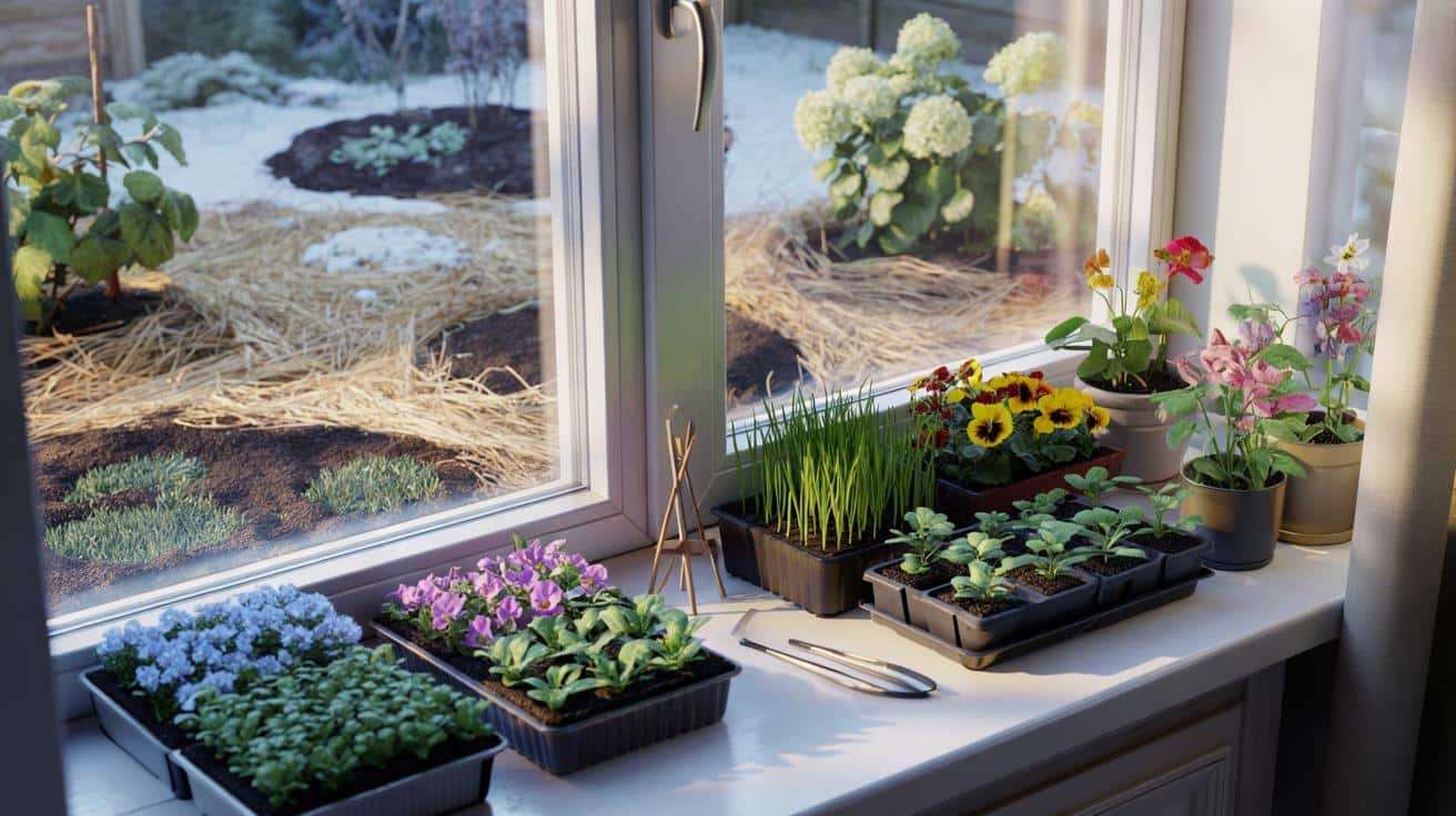 11 kwiatów do wysiania w styczniu, które przyspieszą wiosnę w ogrodzie