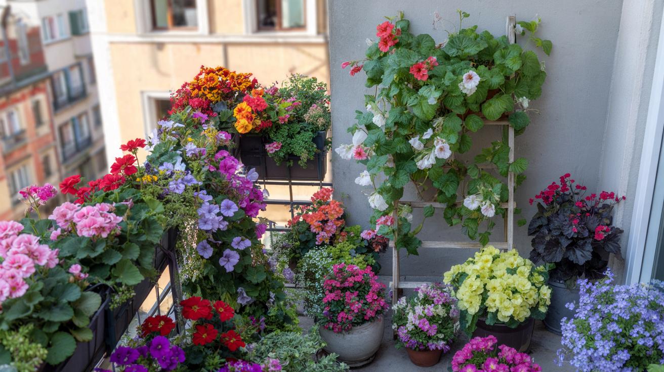 11 kwitnących roślin do donic na balkon od kwietnia – mało podlewania, dużo efektu