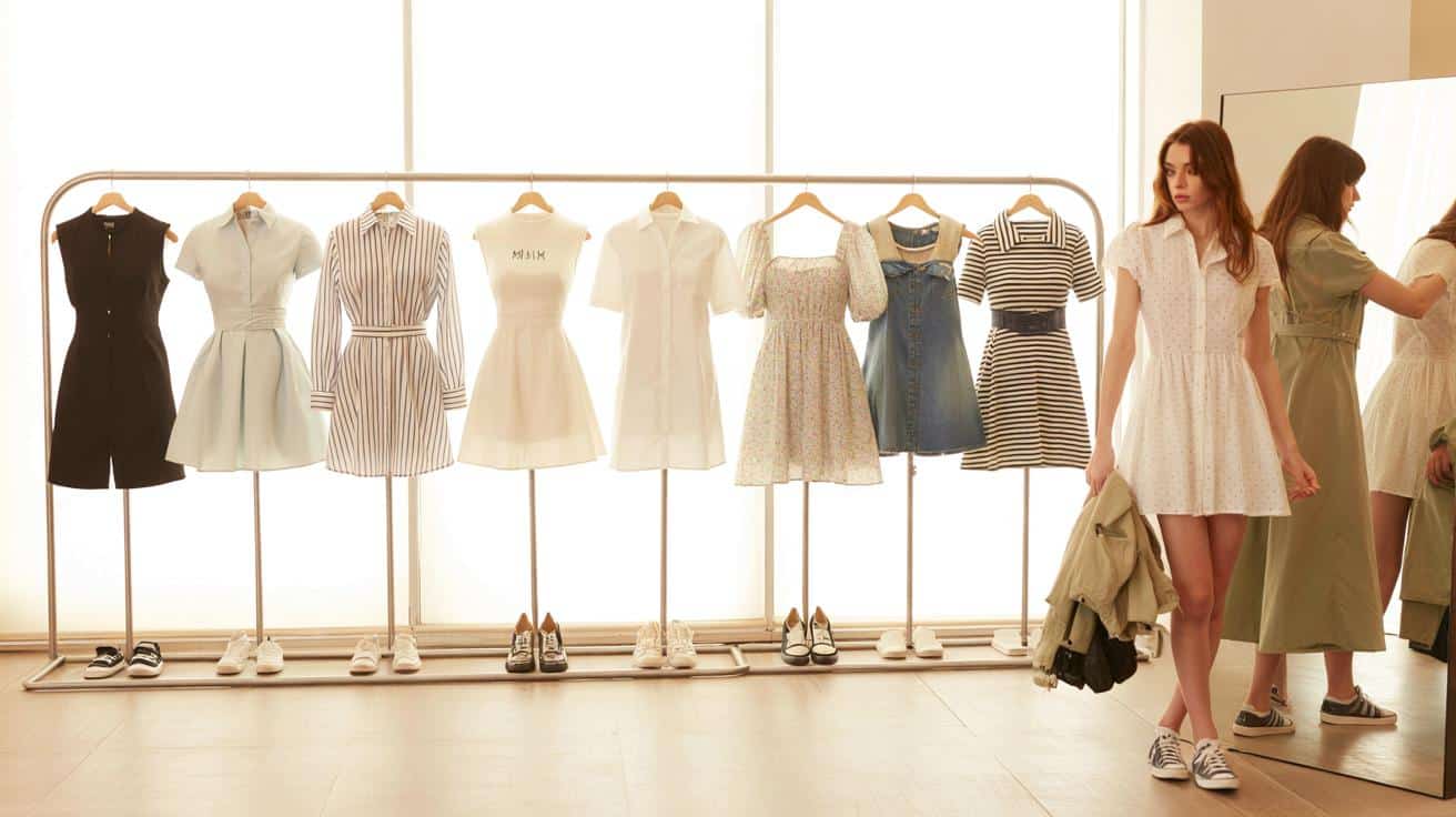 12 krótkich sukienek z Zara, Mango i H&M, które zrobią wiosnę w twojej szafie