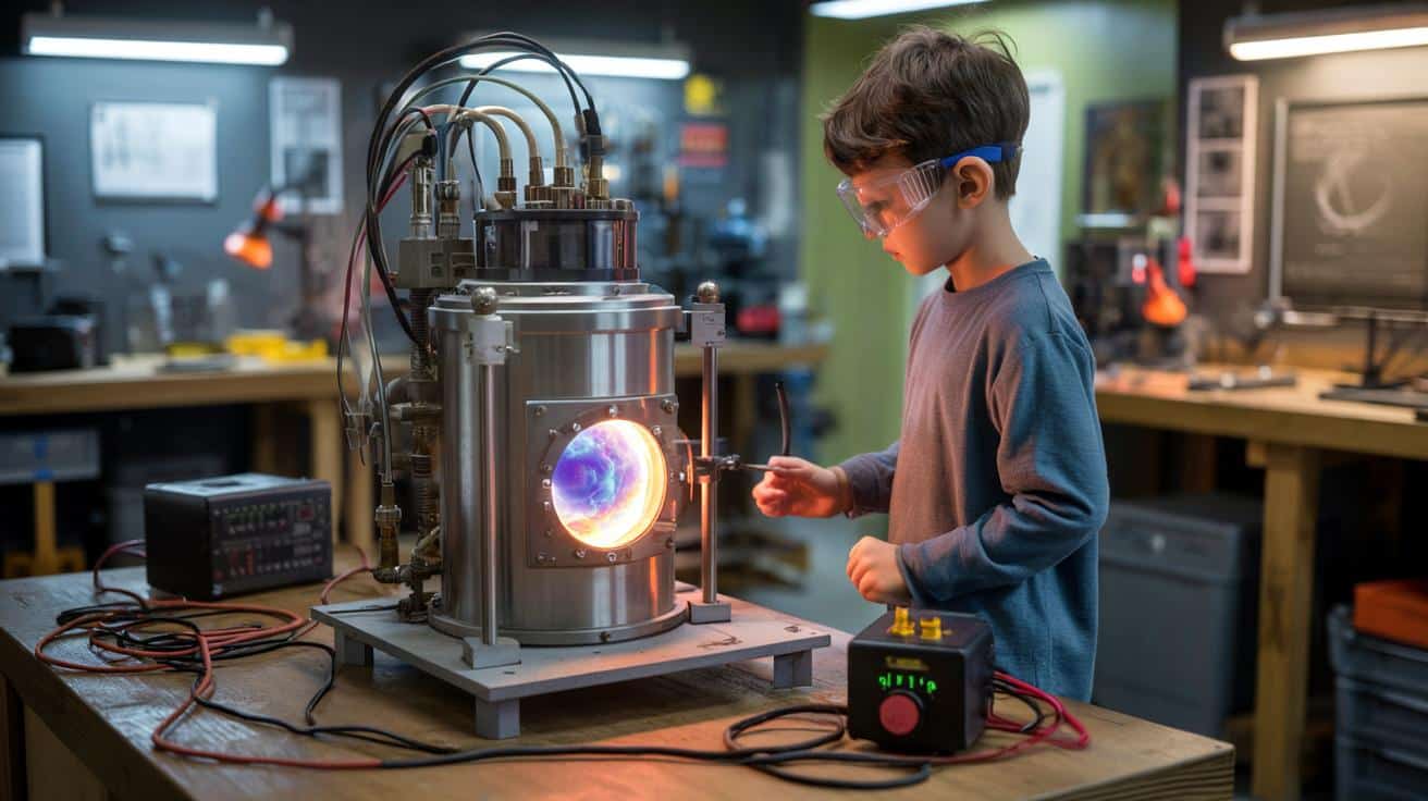 12-latek z Teksasu zbudował reaktor fuzyjny i pobił rekord