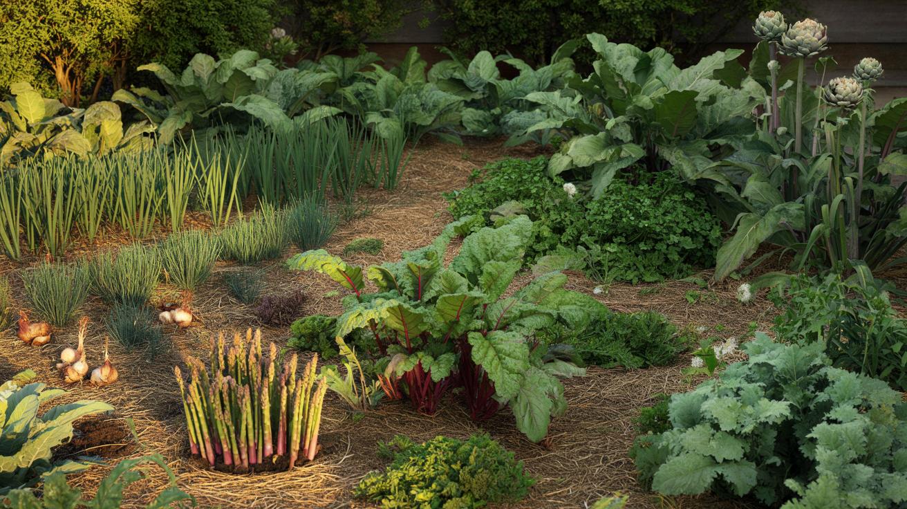 12 warzyw, które sadzisz raz i zbierasz co roku – hit dla leniwych ogrodników