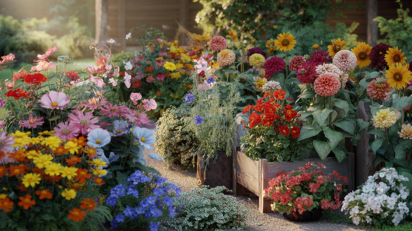 21 jednorocznych kwiatów, które odmienią ogród w jeden sezon