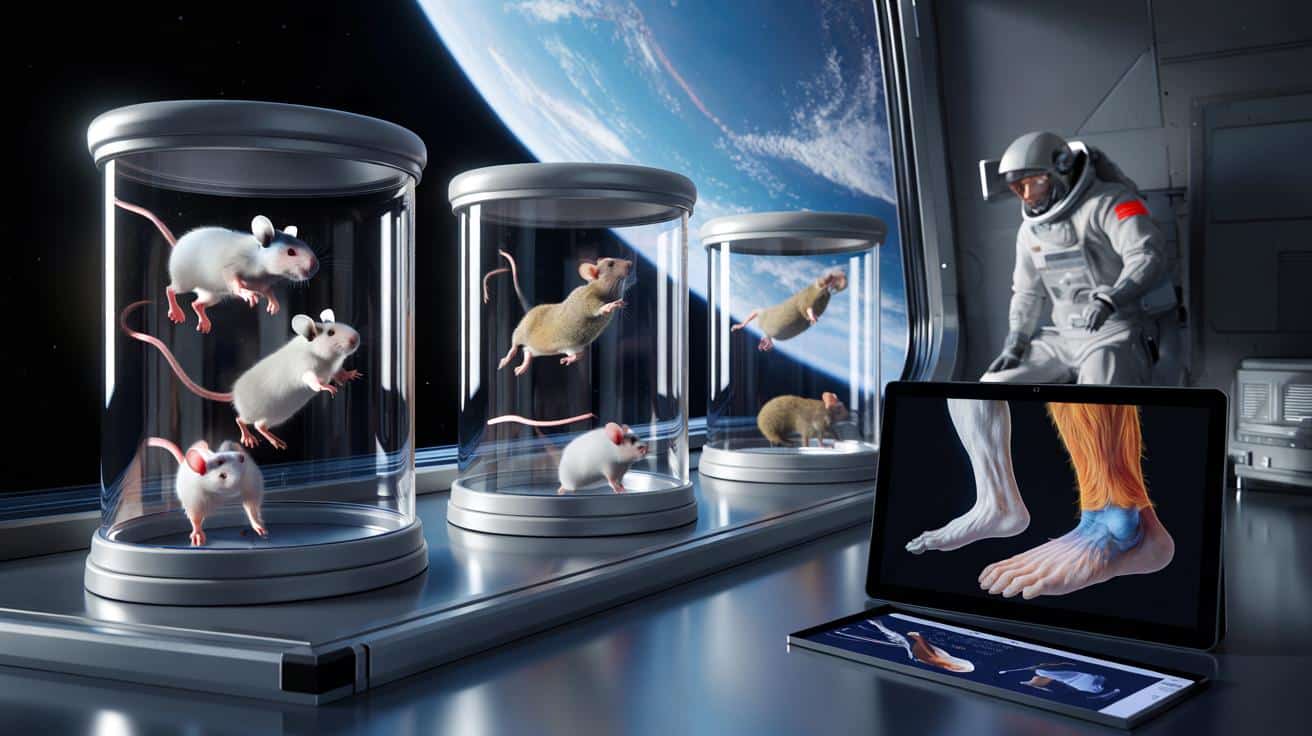 24 myszy na orbicie. Naukowcy sprawdzili, ile grawitacji potrzebują nasze mięśnie