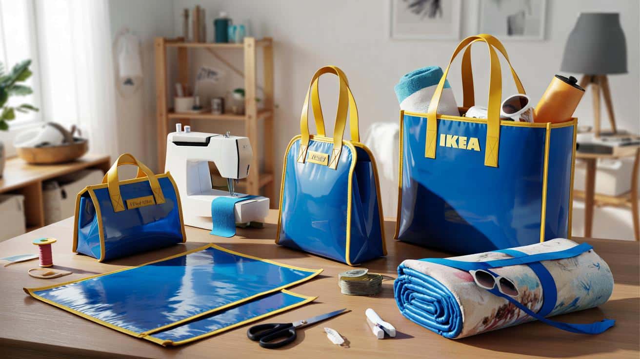3 genialne patenty z niebieskich toreb IKEA, które zrobisz w jeden wieczór