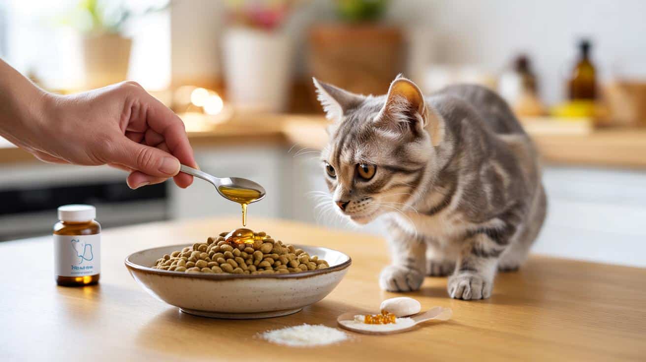 3 proste dodatki do karmy, które realnie wzmacniają zdrowie kota