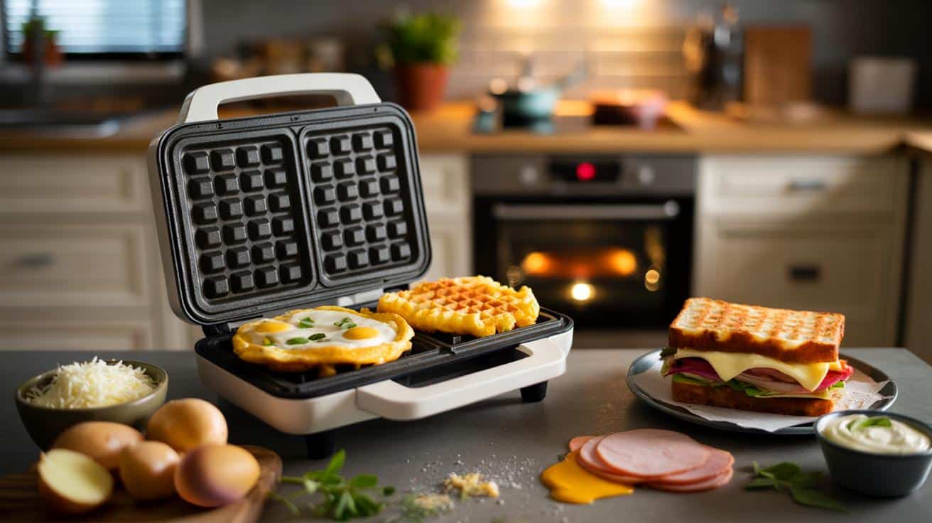 3 wytrawne dania z gofrownicy, które zrobisz szybciej niż w piekarniku