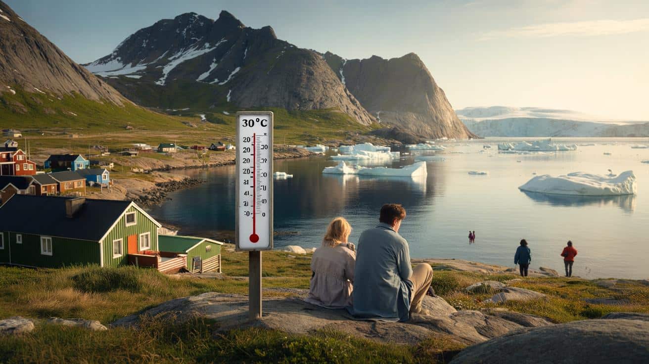 30 stopni na Grenlandii? Ten upał nie był winą globalnego ocieplenia