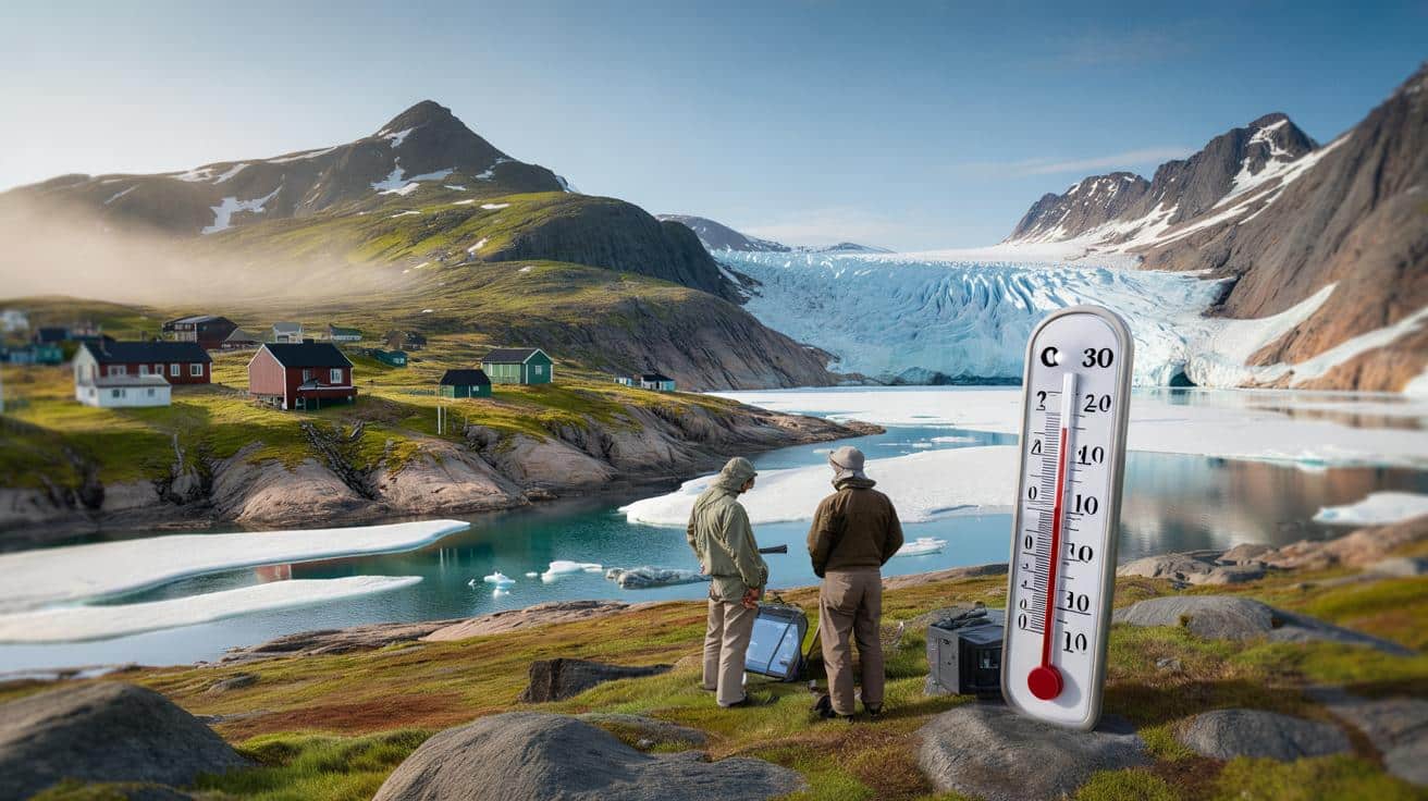 30°C na Grenlandii bez udziału globalnego ocieplenia? Naukowcy wyjaśniają