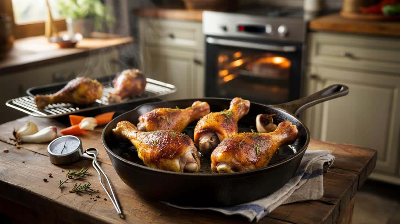 4 kucharzy zdradza: tak pieczesz najlepsze chrupiące udka z kurczaka