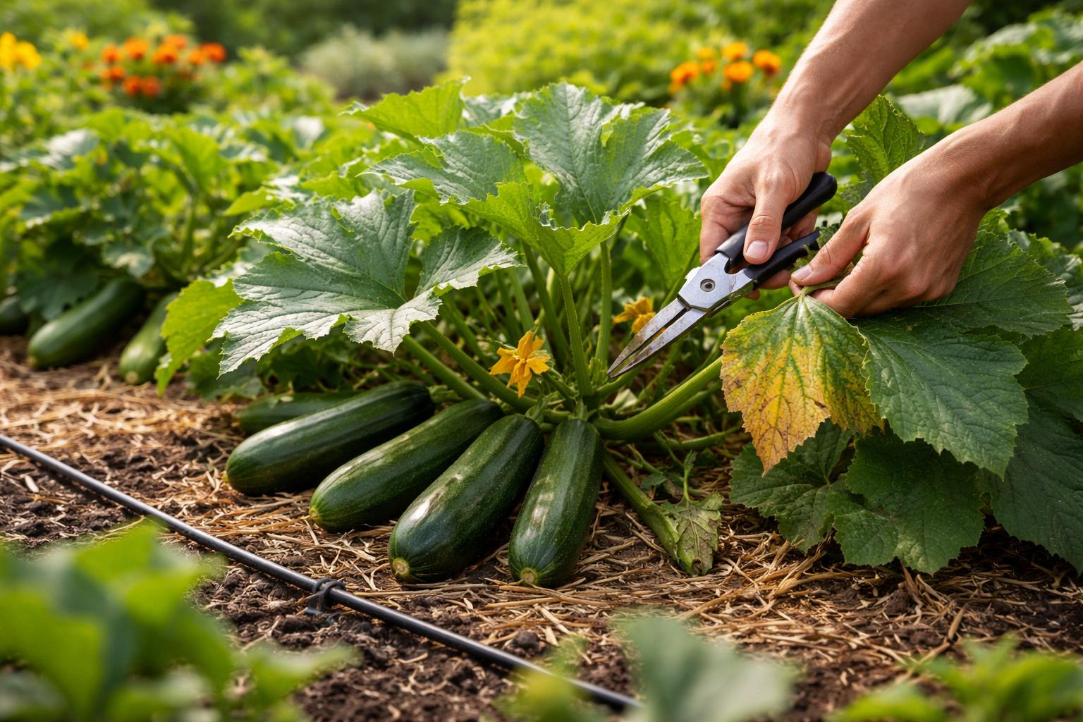 4 proste triki na bujne cukinie i mniej chorób w ogródku