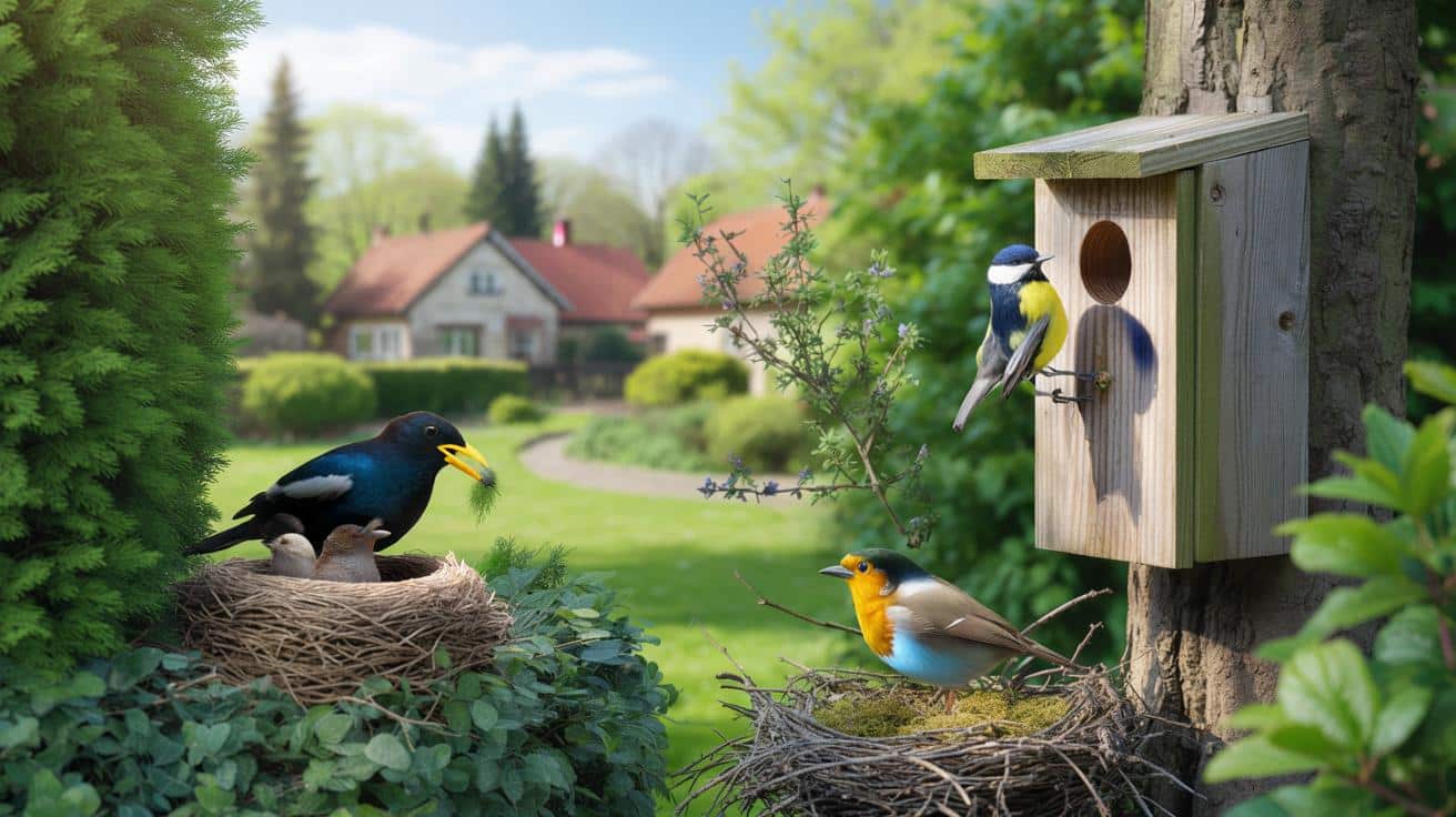 4 ptaki, które właśnie zakładają gniazda w ogrodach. Sprawdź, kogo masz za oknem