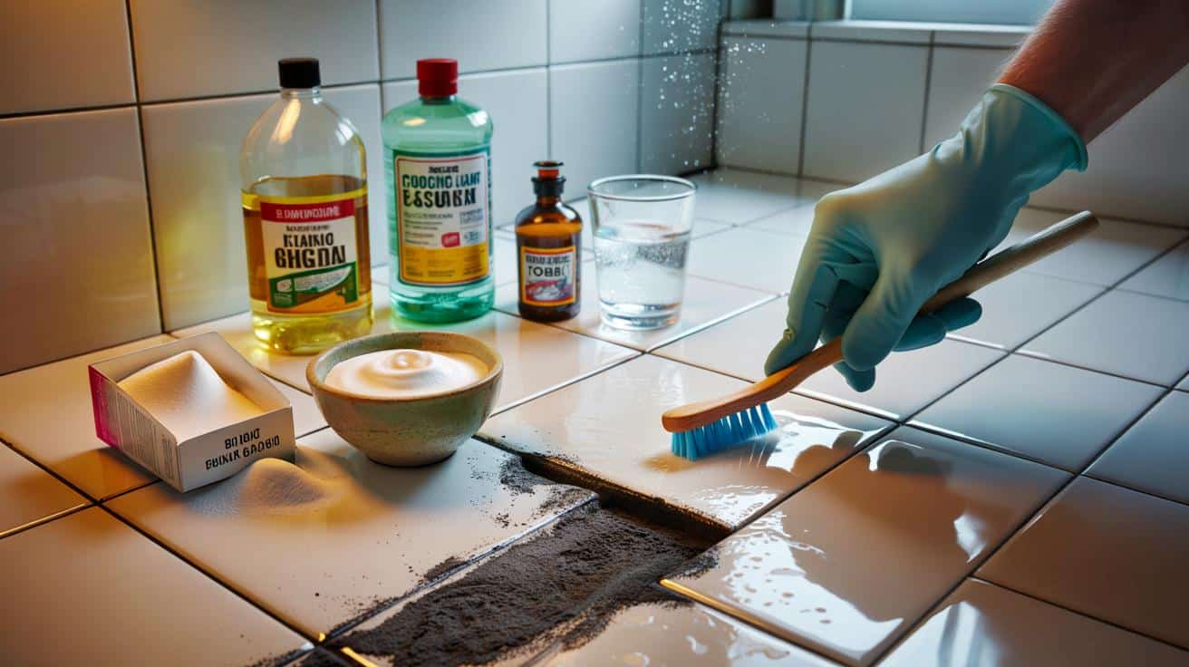 4 składniki z kuchni, które w 15 minut odnowią czarne fugi