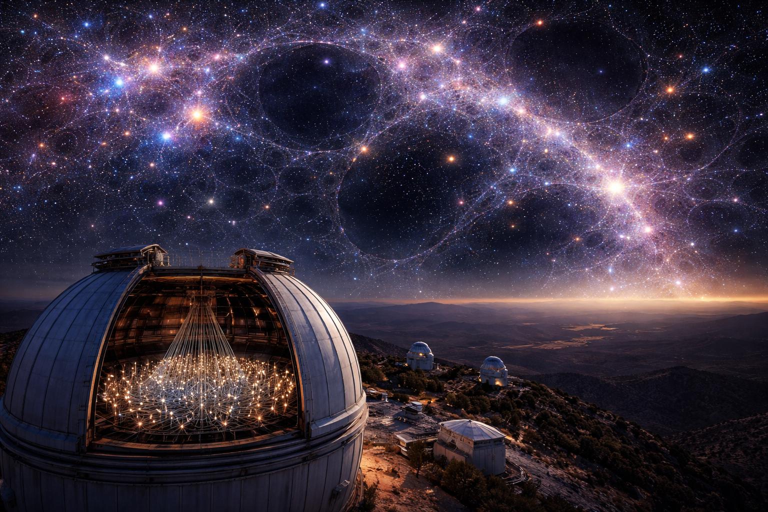 47 milionów galaktyk na jednej mapie. Nowe dane mogą zmienić nasze spojrzenie na pustkę kosmiczną