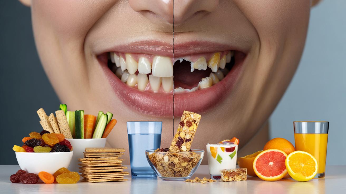 5 „fit” produktów, które niszczą zęby jak batoniki z cukrem