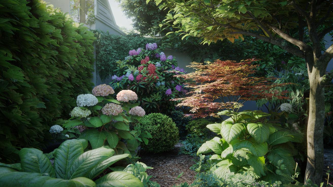 5 krzewów, które w cieniu robią z ogródka zieloną dżunglę