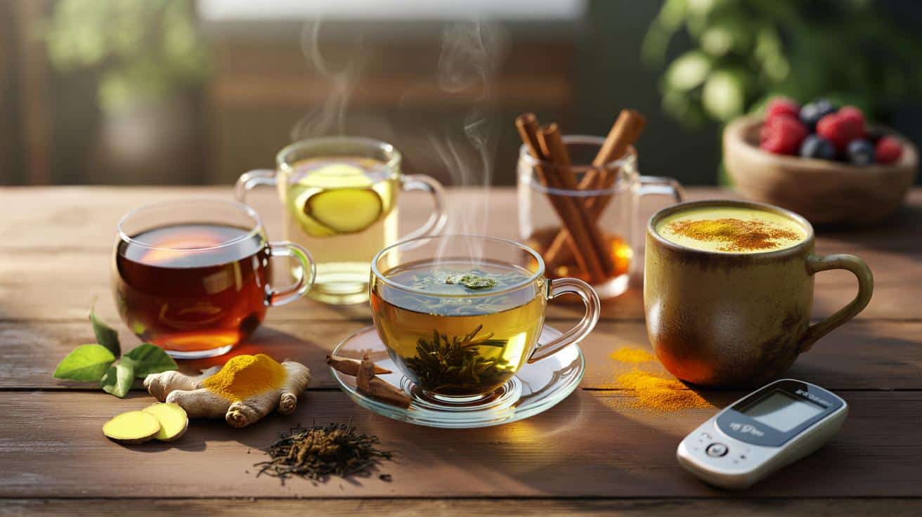 5 prostych herbat, które pomagają uspokoić poziom cukru we krwi