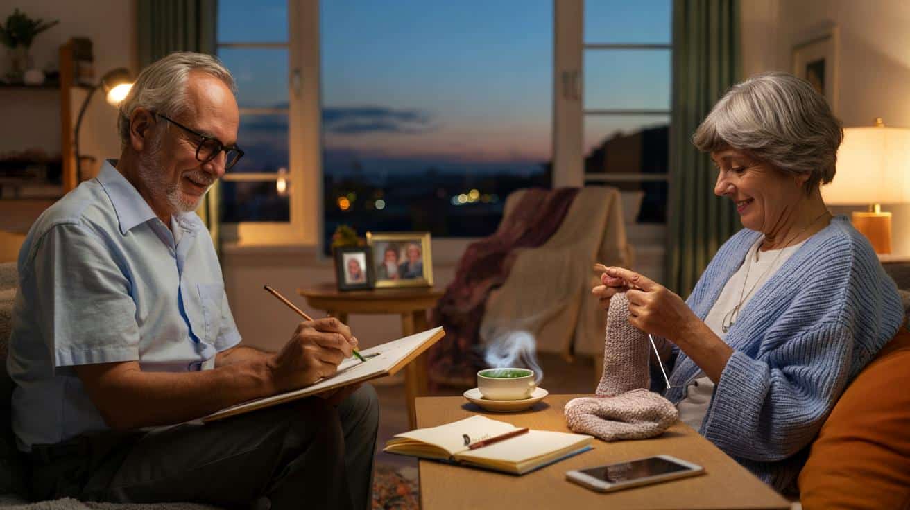 5 prostych wieczornych nawyków, które robią emeryturę naprawdę szczęśliwą