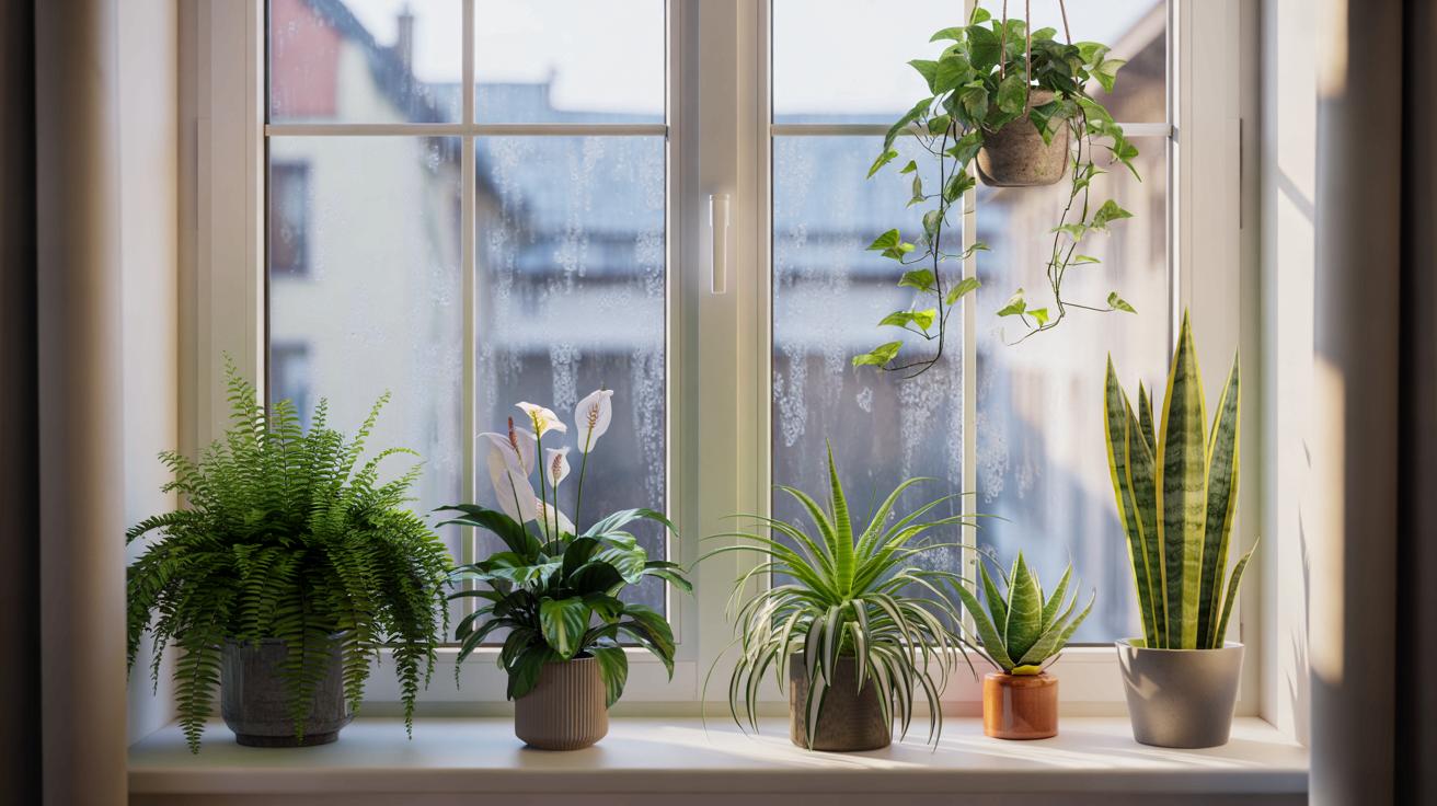 6 prostych roślin na parapet, które ograniczą pleśń przy oknach