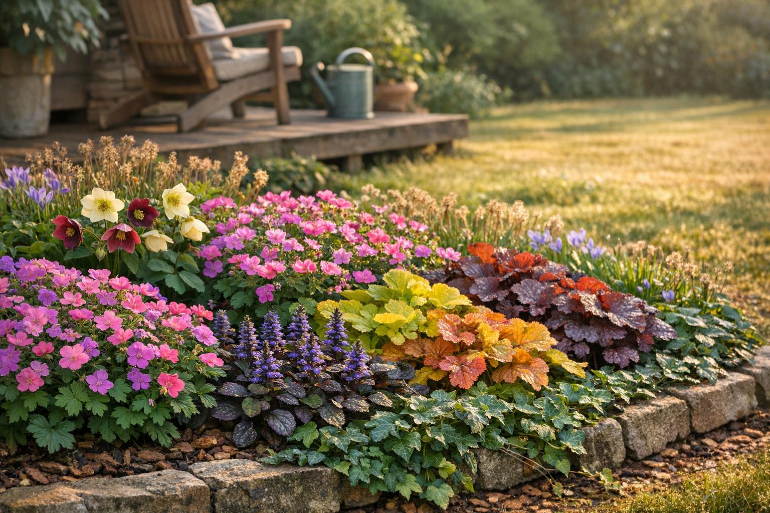 6 roślin, dzięki którym ogród sam dba o siebie latem