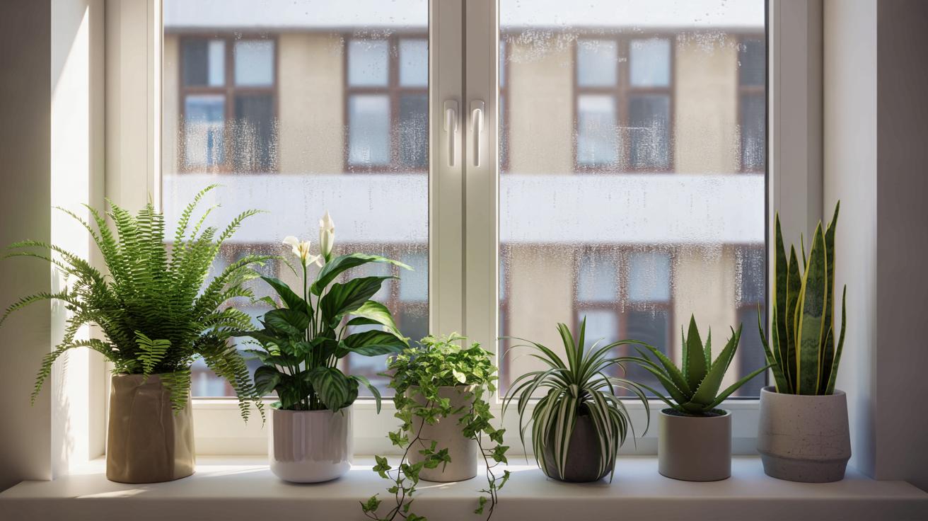 6 roślin na parapet, które ograniczą wilgoć i pleśń przy oknach