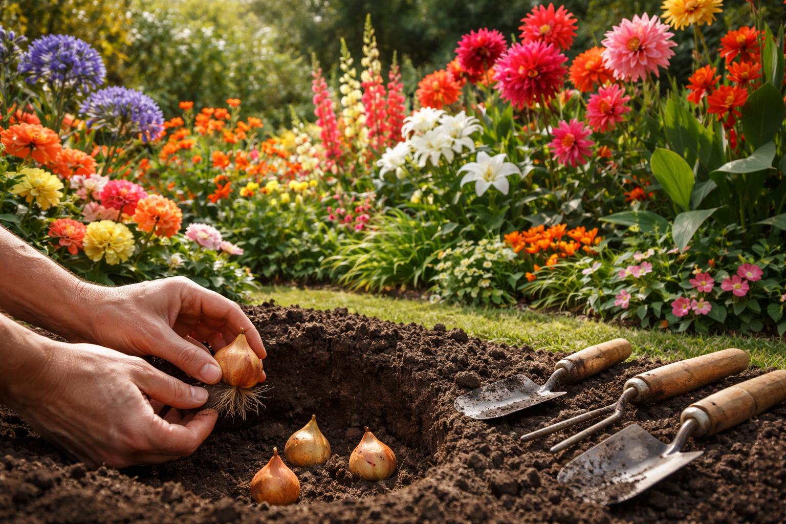 7 cebul kwiatowych do posadzenia w kwietniu, żeby ogród kwitł całe lato