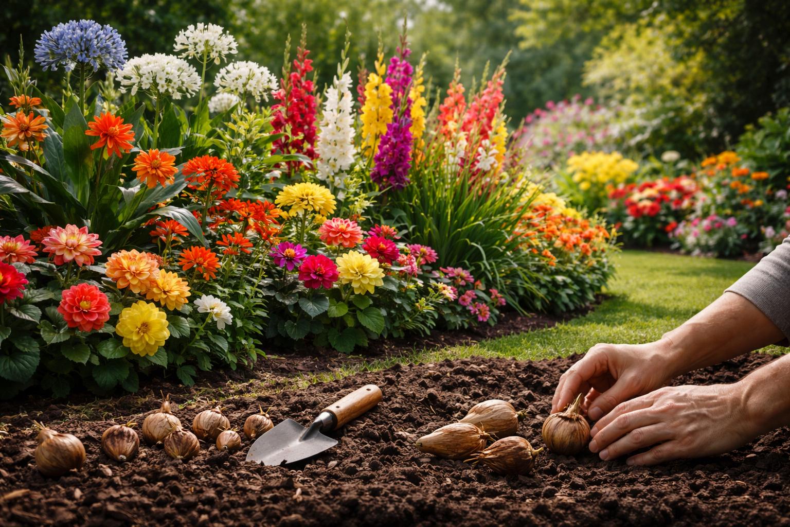 7 cebul kwitnących całe lato: posadź je w kwietniu, a rabata będzie pełna