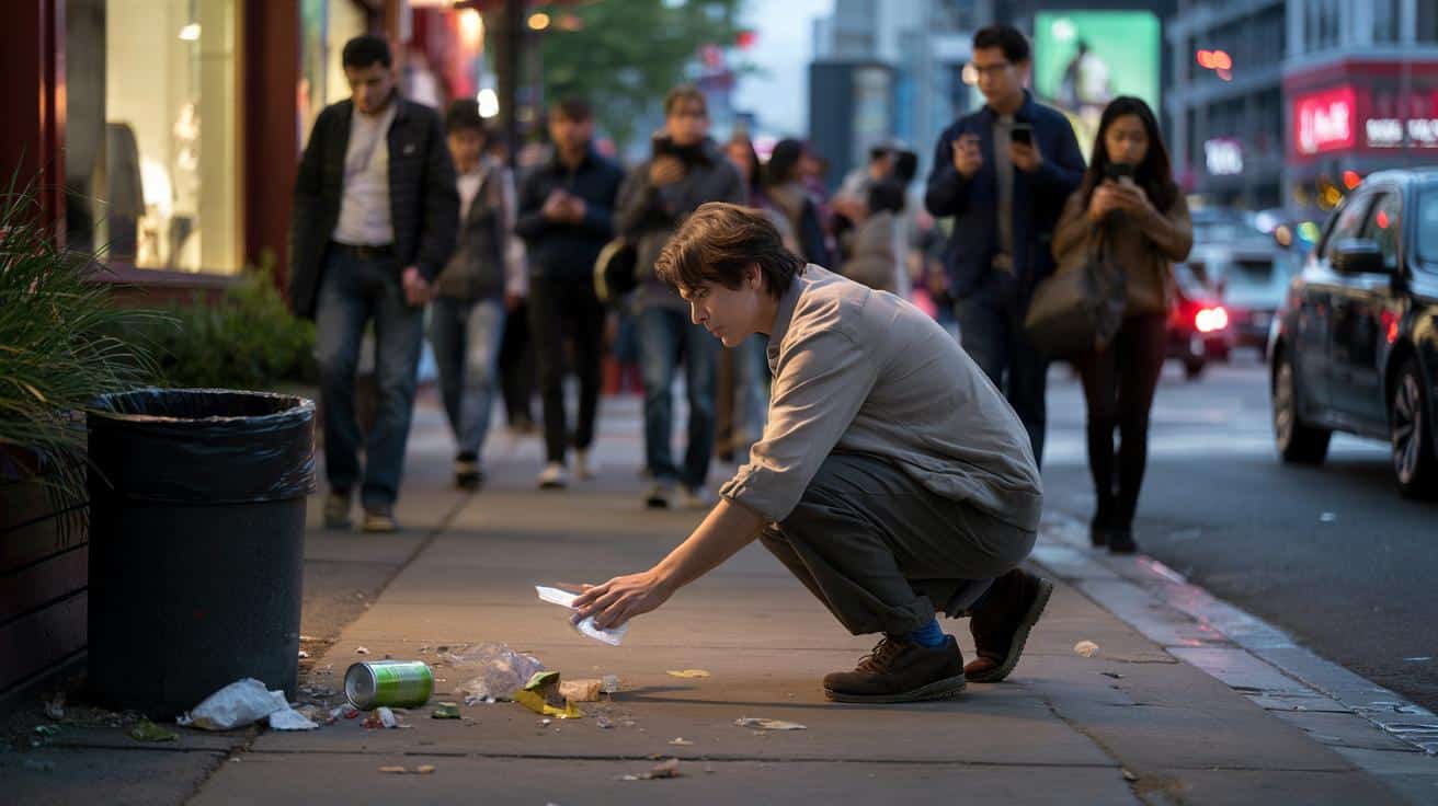 7 cichych cech ludzi, którzy sprzątają śmieci, gdy nikt nie patrzy