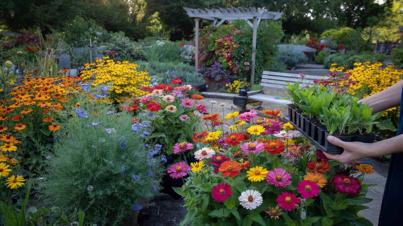7 kwiatów do wysiania w marcu, które zmienią ogród w letnią bombę kolorów