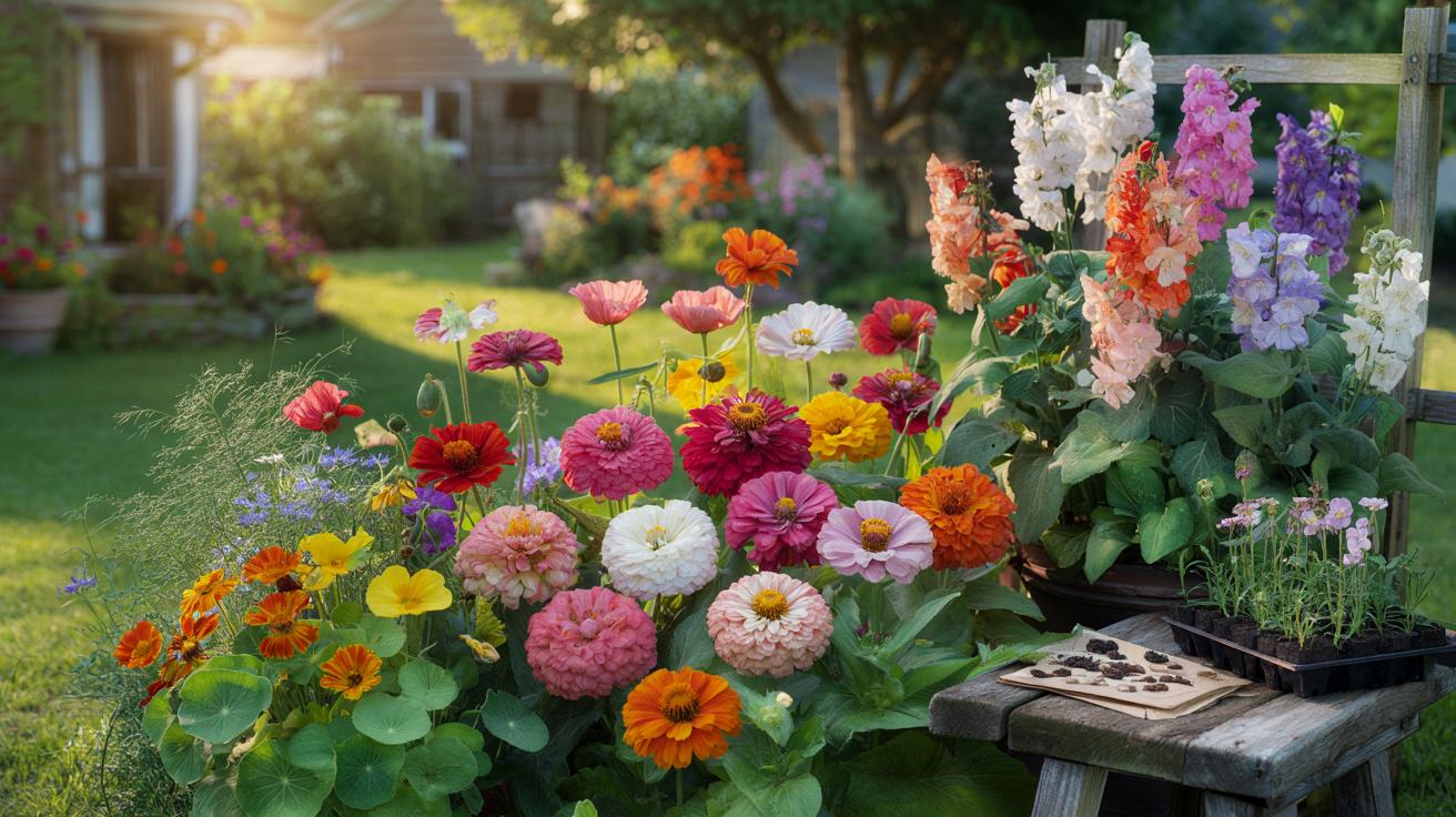 7 kwiatów do wysiania w marcu, które zrobią show w ogrodzie latem