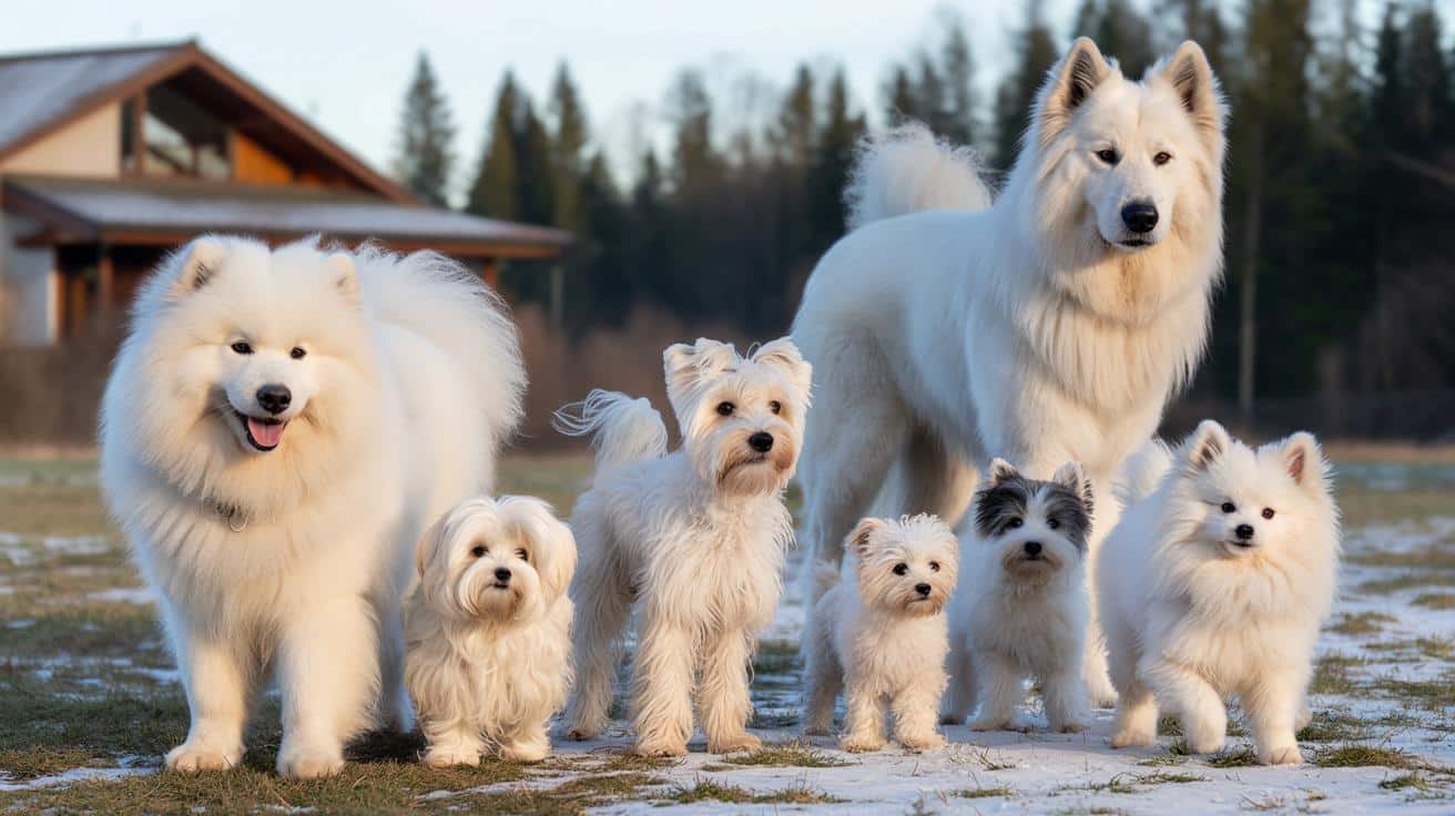 7 ras białych psów, które wyglądają jak żywe śnieżne kulki