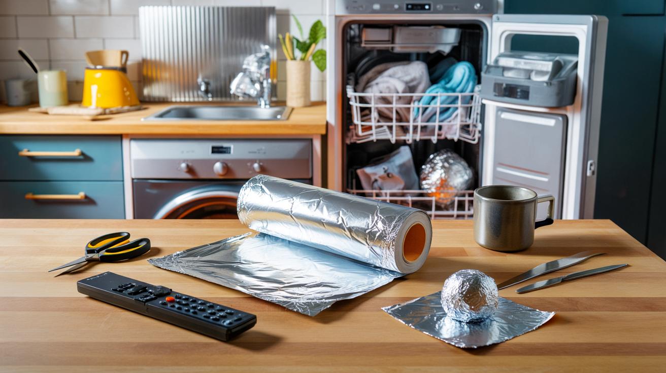 7 sprytnych trików z folią aluminiową, które odmienią codzienność w domu