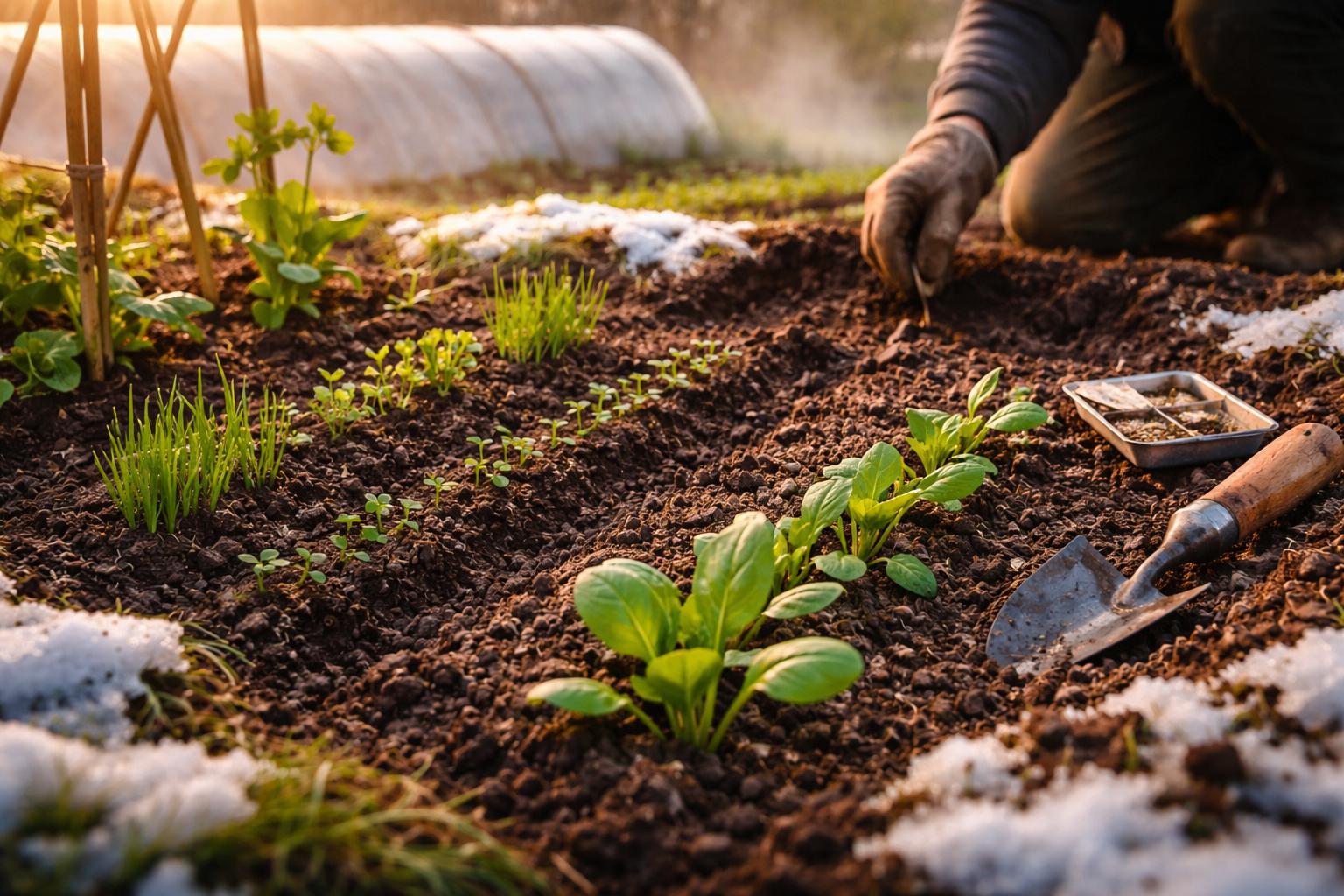 8 warzyw, które warto wysiać do końca lutego na super wczesny zbiór