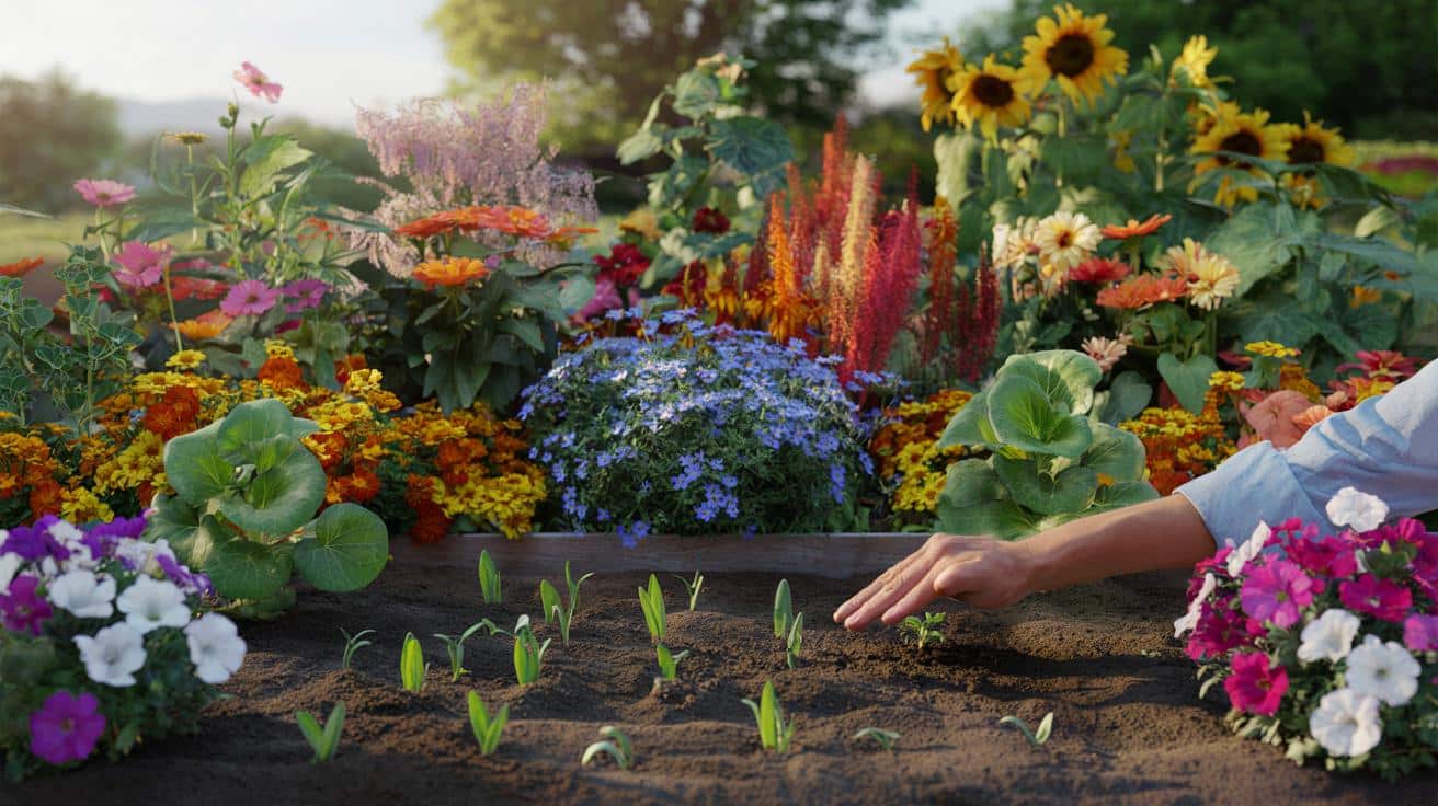 9 błyskawicznie rosnących kwiatów na wczesną wiosnę – ogród gęsty już latem