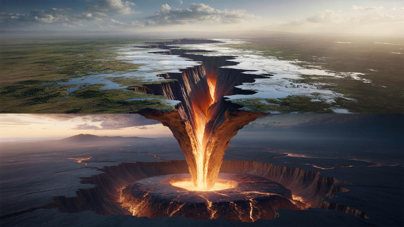 Afryka pęka na dwie części. Naukowcy wskazują ukryty silnik Ziemi