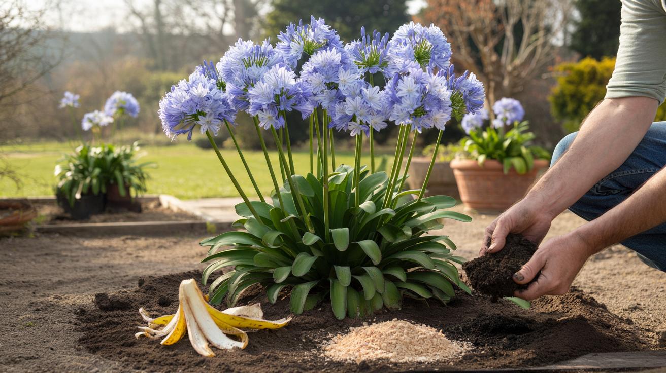 Agapanty jak z pocztówki: jeden marcowy trik na olbrzymie kwiaty