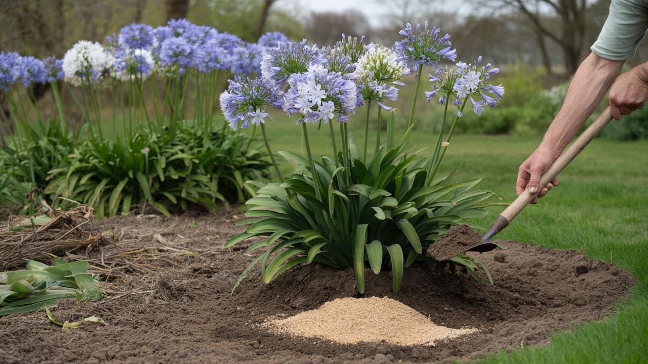 Agapanty: jeden marcowy zabieg, który daje gigantyczne kwiatostany