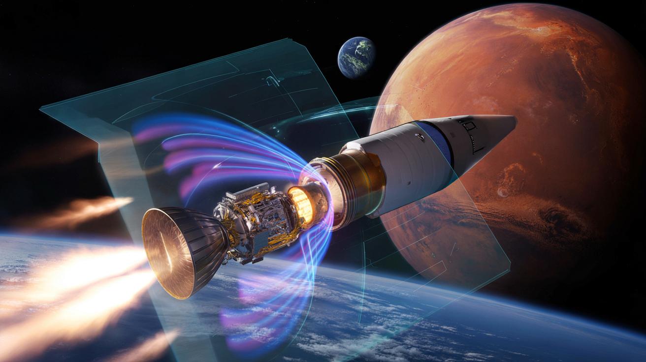 AI zmienia napęd rakiet: od szybszej podróży na Marsa po reaktory jądrowe