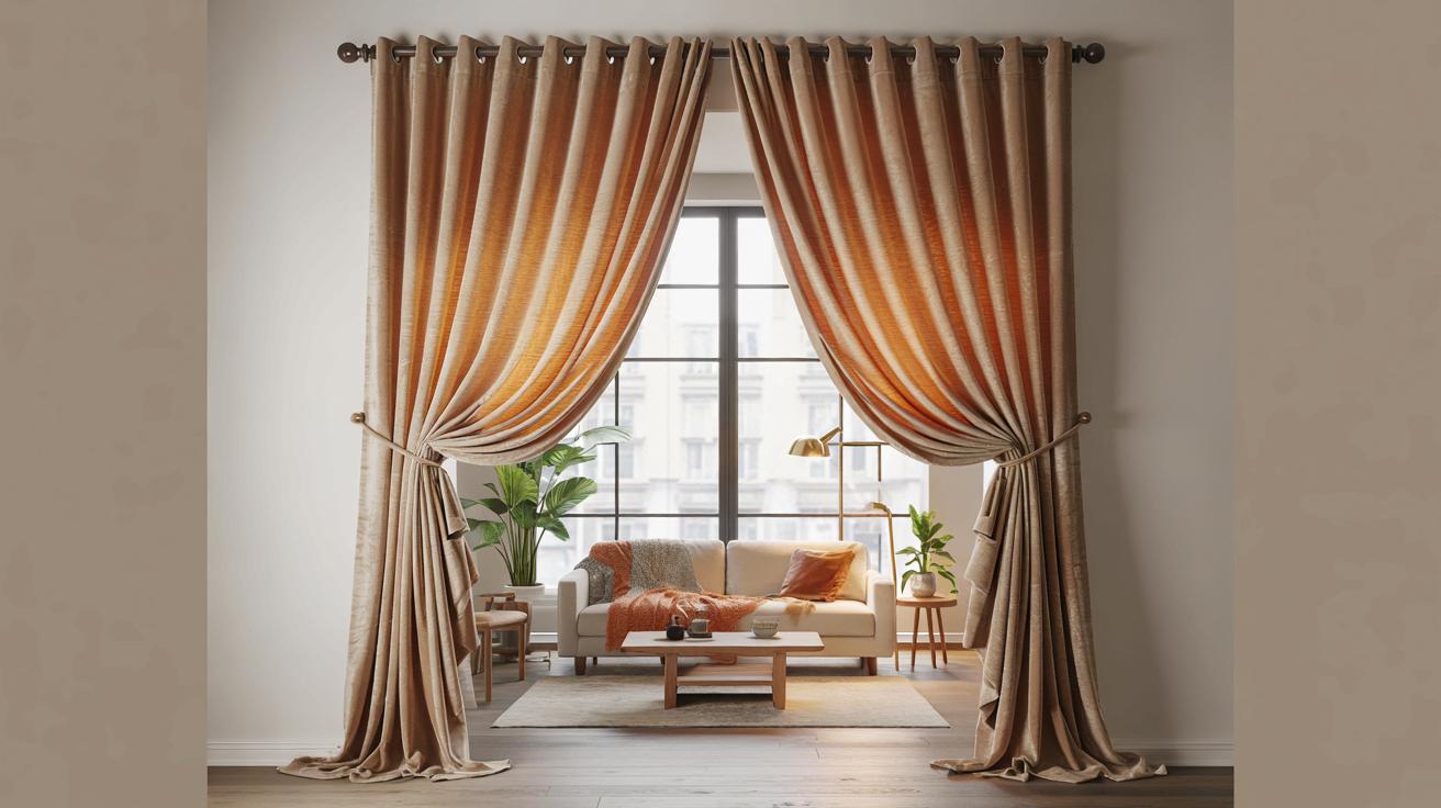 Aksamitne zasłony z Action: prosty trik na szykowny salon