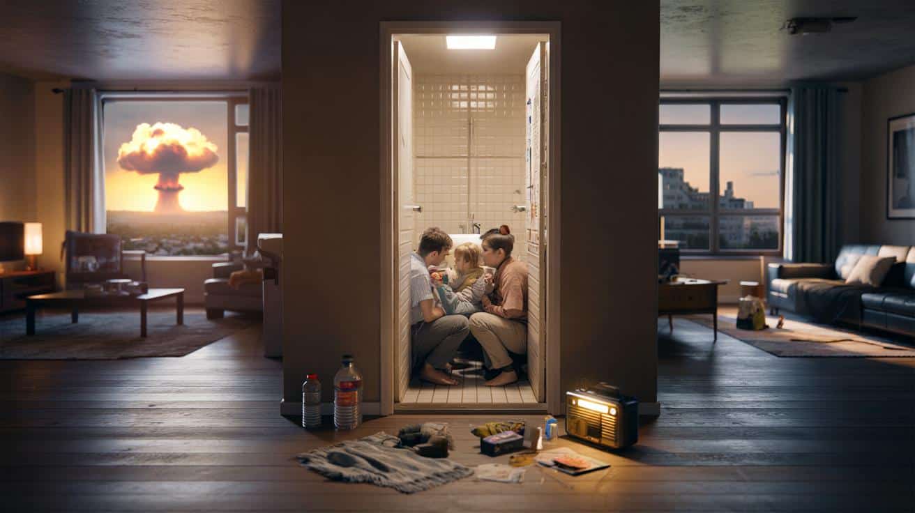 Alarm nuklearny: eksperci wskazują jedno, zaskakująco bezpieczne miejsce w domu