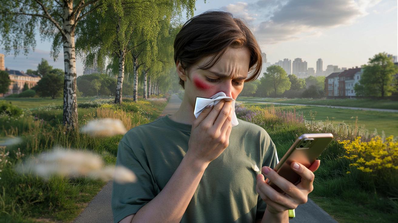 Alergia na pyłki dziś: sprawdź, jak wysokie jest ryzyko w twojej okolicy