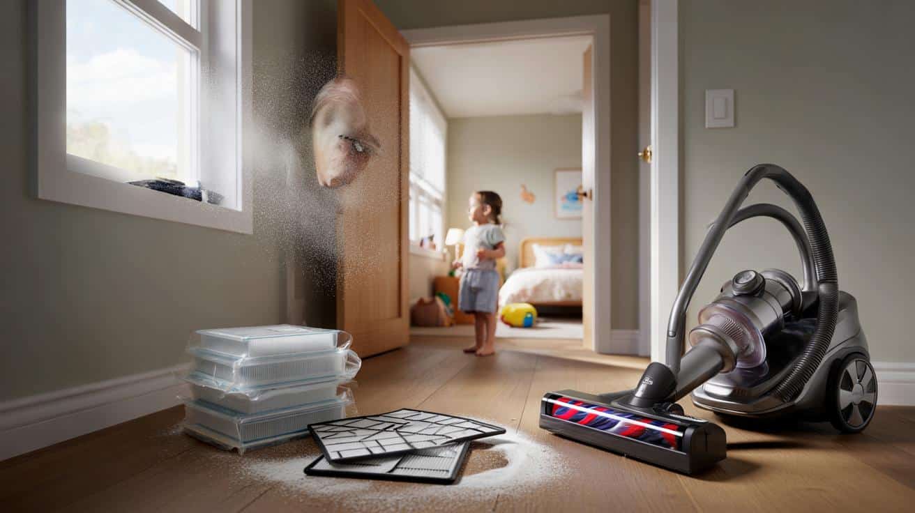 Alergolog zdradza dlaczego zmienia filtry w odkurzaczu częściej niż zaleca producent