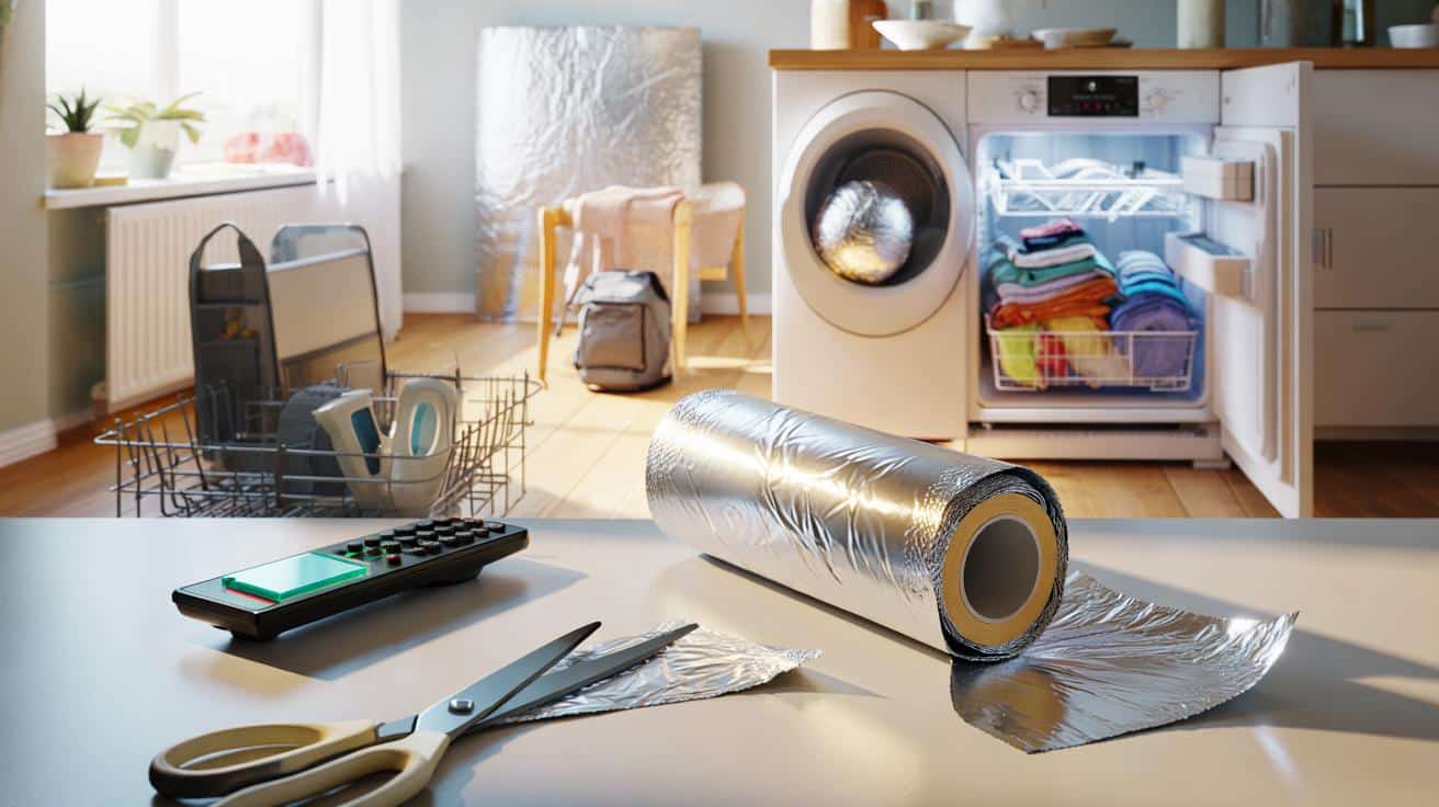 Alufolia w domu: 7 sprytnych trików, które naprawdę się przydają