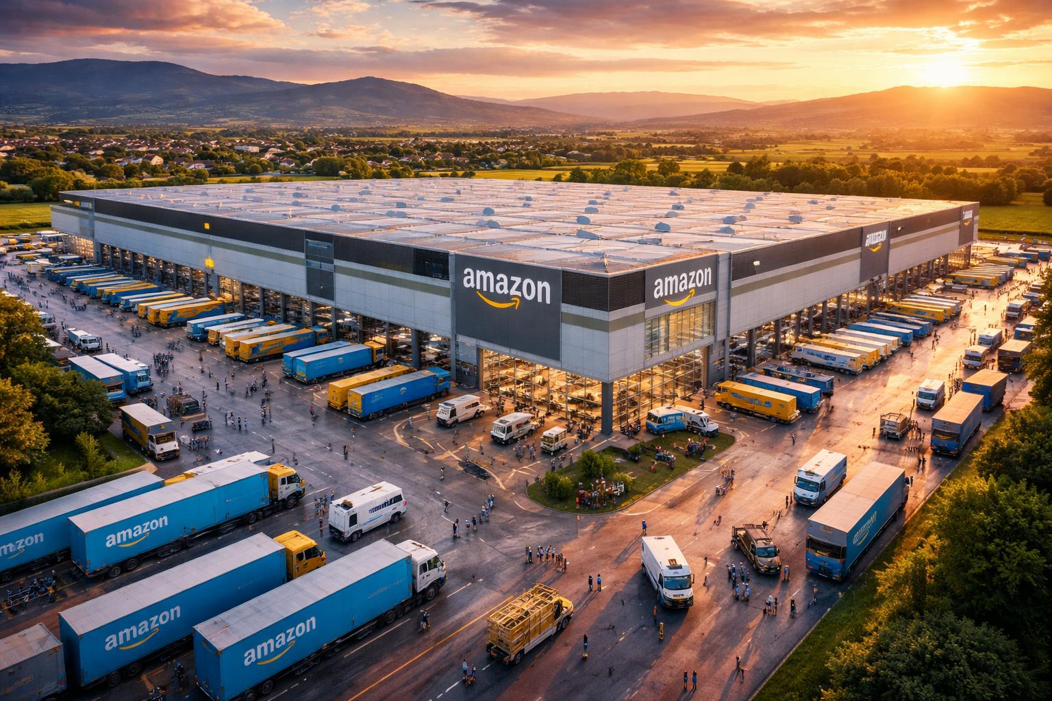Amazon stawia gigantyczne centrum logistyczne w Alzacji. Tysiące nowych etatów