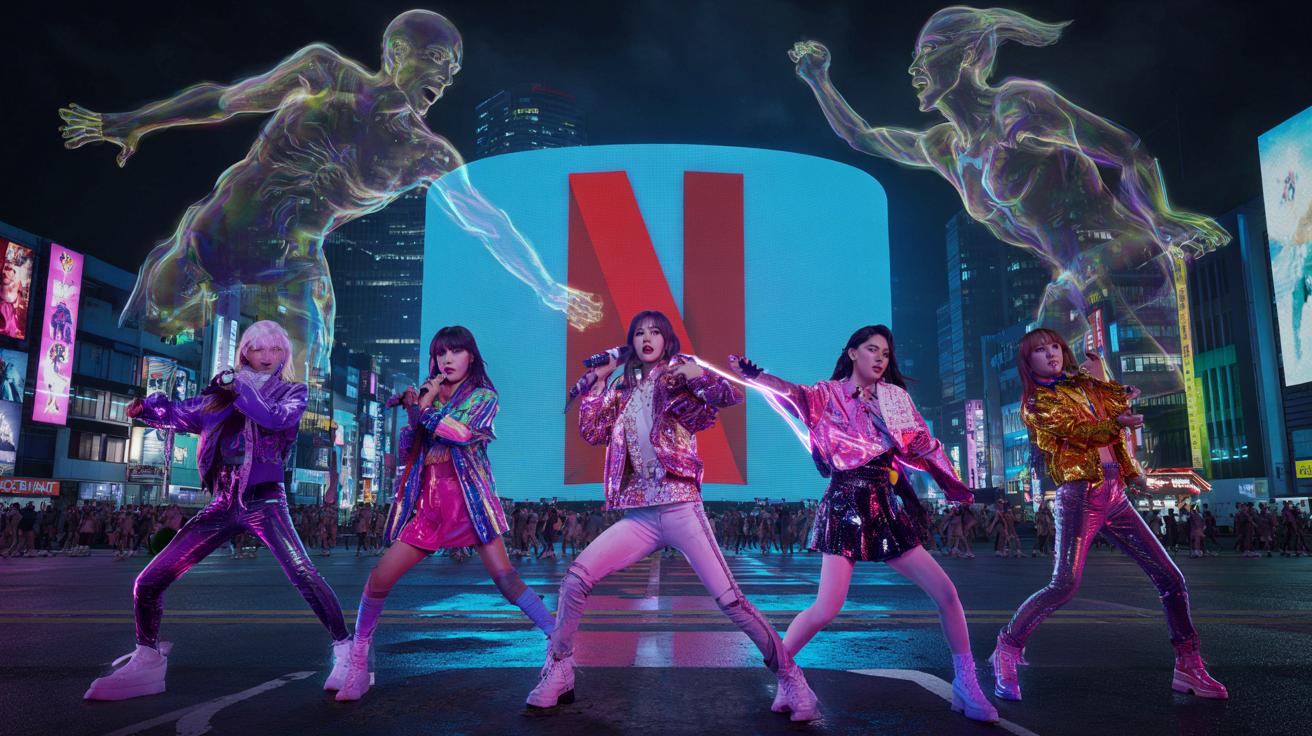 Animacja „KPop Demon Hunters” od 8 miesięcy rządzi top 10 Netflix