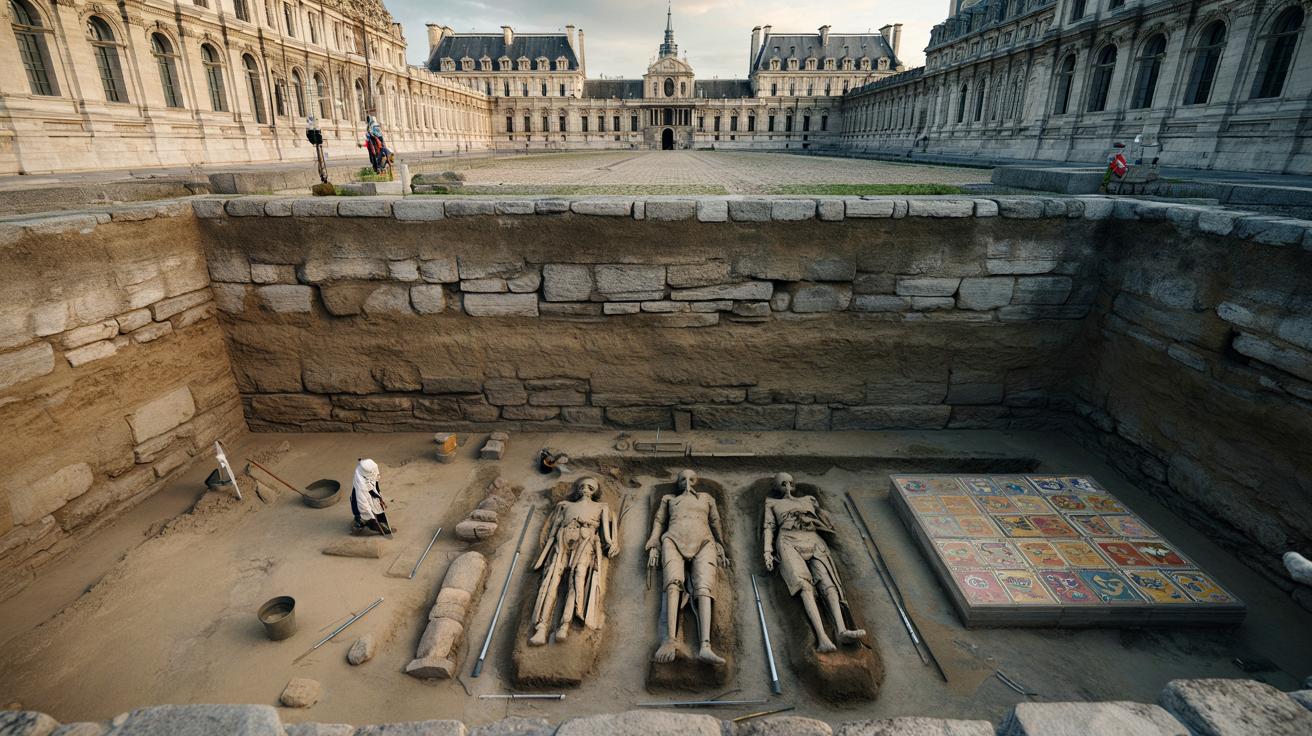 Archeologiczna sensacja w Paryżu: starożytne mury pod pałacem sprawiedliwości