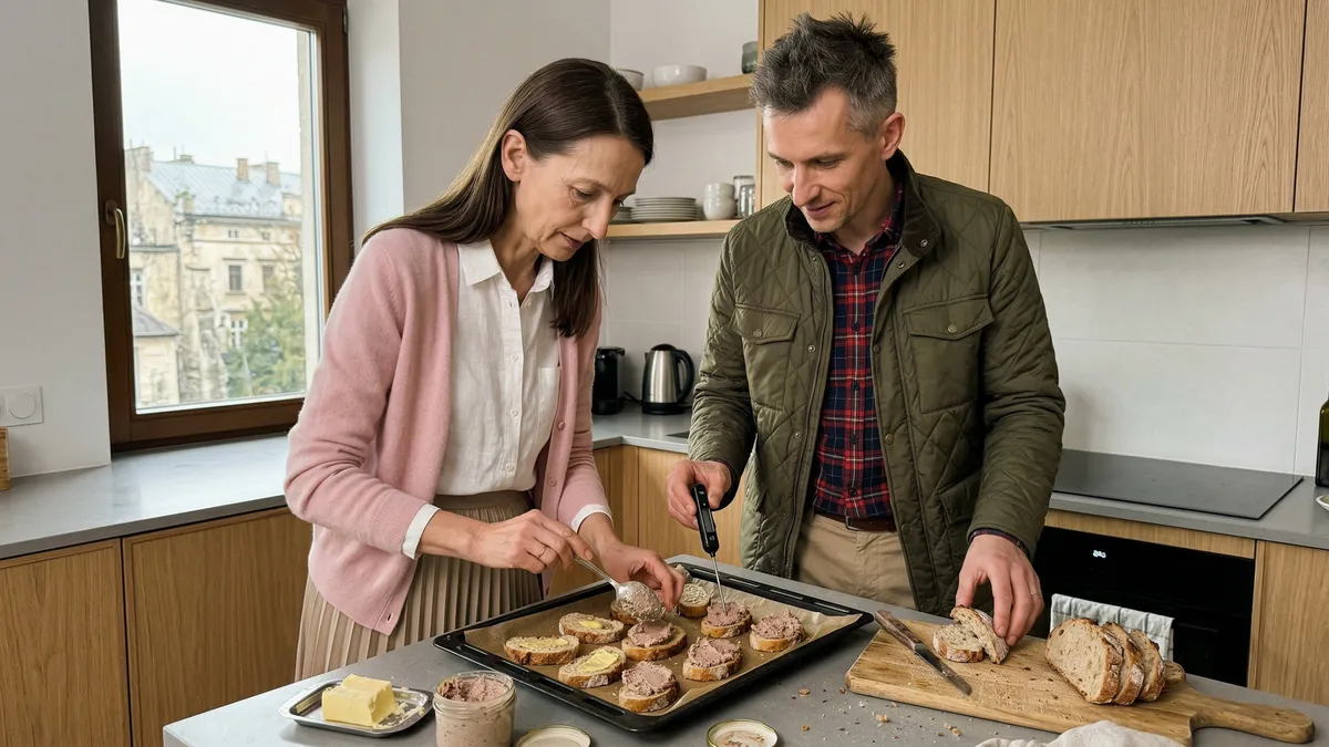 Grzanki z wątróbką z piekarnika w 10 minut – kremowa masa i mały trik, który robi różnicę