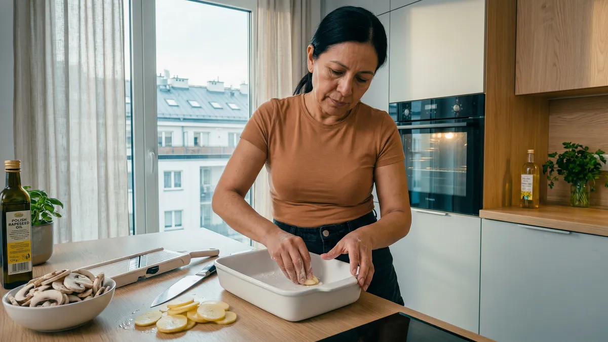 Prosto i sycąco: zapiekanka ziemniaczana „po klasztornemu” – kilka składników, a smak zaskakuje