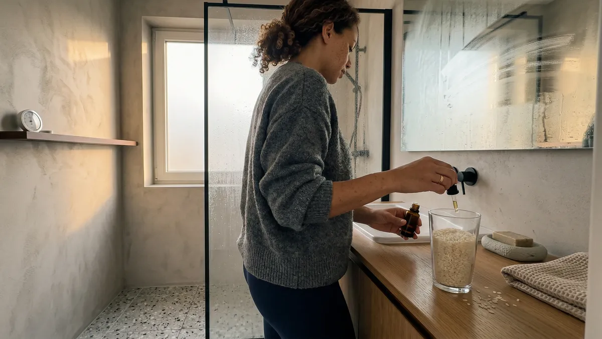 Wsypałem ryż do szklanki i zostawiłem w łazience. Ten prosty trik bywa zaskakująco pomocny