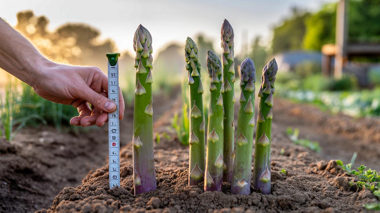 Asparagi w kilka godzin z delikatnych w drewno: jeden błąd niszczy całą grządkę