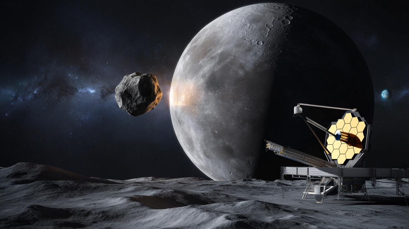Asteroida 2024 YR4 minie Księżyc w 2032 roku. Webb rozwiewa obawy